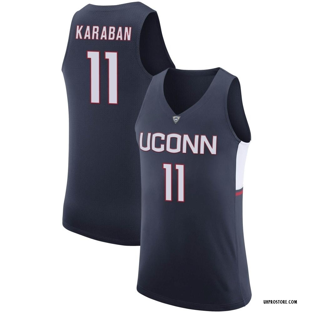 Youth Alex Karaban UConn Huskies Replica Basketball Jersey - Navy